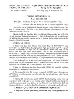 Phuong Huong nhiem vu nam hoc 20142015