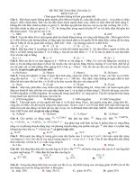 DE THI THU DAI HOC 2014 lan thu 2 HAY CO DAP AN