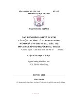 Đặc điểm hình ảnh và giá trị của cộng hưởng từ 1,5 tesla trong đánh giá ung thư vú sau điều trị hóa chất bổ trợ trước phẫu thuật