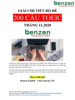 Ebook giải đề thi thử tháng 11 