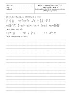 KIEM TRA 45 PHUT CHUONG 1 DE 6