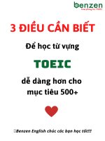 Benzen english chúc các bạn học tốt 