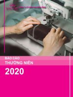 CÔNG TY CỔ PHẦN MAY SÔNG HỒNG BÁO CÁO THƯỜNG NIÊN 2020