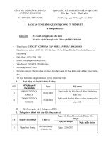 CÔNG TY CỔ PHẦN TẬP ĐOÀN AN PHÁT HOLDINGS. BÁO CÁO TÌNH HÌNH QUẢN TRỊ CÔNG TY NIÊM YẾT (6 tháng đầu năm 2021)