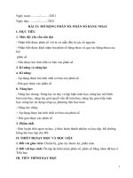 Giáo án toán 6 kì 2, sách kết nối tri thức với cuộc sống (cả đại và hình, có kiểm tra đánh giá mới)  