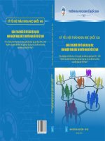 KỶ YẾU HỘI THẢO KHOA HỌC QUỐC GIA QUẢN LÝ NHÀ NƯỚC ĐỐI VỚI GIÁO DỤC ĐẠI HỌC: KINH NGHIỆM TRUNG QUỐC VÀ KHUYẾN NGHỊ ĐỐI VỚI VIỆT NAM