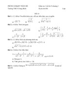 De kiem tra 1 tiet ds9 chuong 1