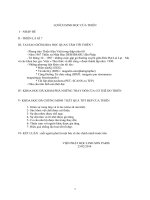 LỢI ÍCH SINH HỌC CỦA THIỀN I – NHẬP ĐỀ II - THIỀN LÀ GÌ ? III- TẠI SAO GIỚI KHOA HỌC QUAN TÂM TỚI THIỀN ?