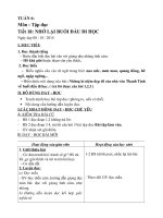 Tuan 6 Nho lai buoi dau di hoc