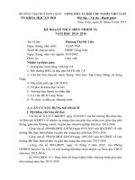 KE HOACH NAM HOC 20152016