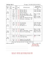 Giao an lop 3 Tuan 11 CKT KNS 20152016 TUNG