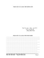 ĐỀ tài THIẾT kế   THIẾT kế hệ THỐNG TREO CHO XE tải   