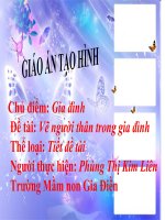TAO HINH VE NGUOI THAN TRONG GIA DINH