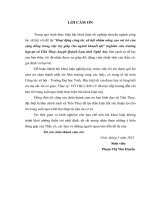 Hoạt động công tác xã hội nhằm nâng cao vai trò của cộng đồng trong việc trợ giúp cho người khuyết tật (nghiên cứu trường hợp tại xã tiến thủy, huyện quỳnh lưu, tỉnh nghệ an)    