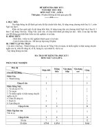 de thi ngu van 6 HKI2015