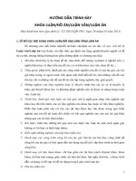 HƯỚNG DẪN TRÌNH BÀY KHĨA LUẬN/ĐỒ ÁN/LUẬN VĂN/LUẬN ÁN