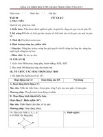 GIÁO ÁN HÌNH HỌC LỚP 8 SOẠN THEO CÔNG VĂN 5512