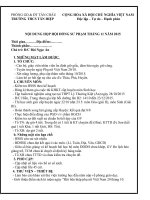 Noi dung hop hoi dong thang 112015