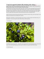 T LOAI TRA NGUOI TIEU DUONG NEN UONG