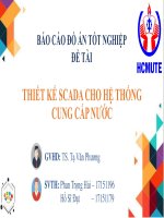 1 thiết kế SCADA cho hệ thống cấp nước