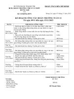 Ke hoach DTN tuan 12