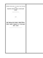 Ke hoach nha truong nam 20152016