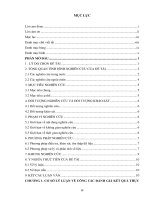 “Hoàn thiện công tác đánh giá kết quả thực hiện công việc của viên chức ngành Giao thông vận tải tỉnh Trà Vinh’’TT LUẬN VĂN THẠC SỸ