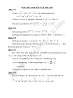 De HSG huyen Kinh Mon Hai Duong