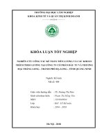 KHÓA LUẬN TỐT NGHIỆP: NGHIÊN CỨU CÔNG TÁC KẾ TOÁN TIỀN LƯƠNG VÀ CÁC KHOẢN TRÍCH THEO LƯƠNG TẠI CÔNG TY CỔ PHẦN ĐẦU TƯ VÀ THƯƠNG MẠI THĂNG LONG