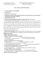 TRƯỜNG ĐẠI HỌC NAM CẦN THƠ  ĐỀ CƯƠNG CHI TIẾT HỌC PHẦN Tên học phần: QUẢN TRỊ HỌC