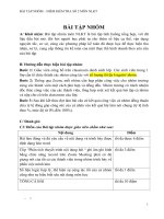 bài tập bút toán Nguyên lí kế toán 9đ