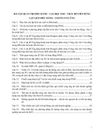 BÀI TẬP QUẢN TRỊ ĐIỀU HÀNH – CAO HỌC UEH – THẦY HỒ TIẾN DŨNG LẬP LỊCH ĐIỀU HÀNH – CHUỔI CUNG ỨNG