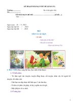 Giao án Ngữ Văn 6 kết nối tri thức