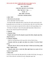 GIÁO án NGỮ văn lớp 6 bộ CÁNH DIỀU 