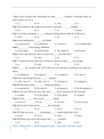 30 bài tập luyện tập GIỚI từ   môn tiếng anh   năm học 2017 2018   phần 8   file word có lời giải chi tiết 