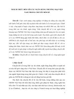 THÁCH THỨC ĐỐI VỚI CÁC NGÂN HÀNG THƯƠNG MẠI VIỆT NAM TRONG CHUYỂN ĐỔI SỐ