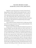 NHẬN THỨC MỚI TRONG VĂN KIỆN ĐẠI HỘI XIII CỦA ĐẢNG VỀ PHÁT TRIỂN KINH TẾ