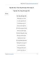 Soạn bài Mẹ vắng nhà ngày bão trang 32 (Tiếng Việt Lớp 3 tập 1  Tuần 4)