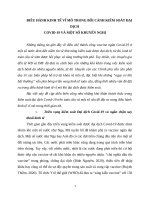 ĐIỀU HÀNH KINH TẾ VĨ MÔ TRONG BỐI CẢNH KIỂM SOÁT ĐẠI DỊCH  COVID19 VÀ MỘT SỐ KHUYẾN NGHỊ