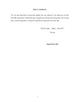 Luận văn giải pháp nâng cao chất lượng đội ngũ cán bộ chut chốt cấp xã của huyện võ nhai tỉnh thái nguyên 