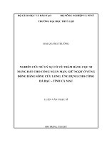 Luận văn giải pháp nâng cao chất lượng tư vấn giám sát thi công dự án khu dân cư và thương mại riverside complex 