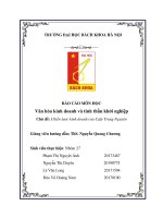 Chiến lược kinh doanh của Cafe Trung Nguyên