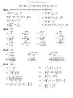 Phép tính số hữu tỷ