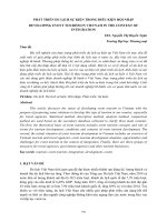 Phát triển du lịch sự kiện trong điều kiện hội nhập