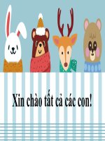 Toán học 2 bài giảng phép cộng có nhớ trong phạm vi 20 