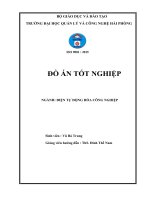 Đồ án tốt nghiệp điện tự động hóa công nghiệp  nghiên cứu phương pháp xử lý, lọc bụi trong công nghiệp, đi sâu vào hệ thống lọc bụi tĩnh điện cho hệ thống nghiền than 