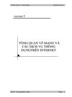 ĐỒ án tốt NGHIỆP   tìm HIỂU và NGHIÊN cứu các GIAO THỨC TRUYỀN THÔNG THƯ tín 