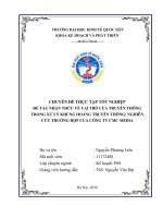 ĐỀ TÀI NHẬN THỨC VỀ VAI TRÒ CỦA TRUYỀN THÔNG TRONG XỬ LÝ KHỦNG HOẢNG TRUYỀN THÔNG NGHIÊN CỨU TRƯỜNG HỢP CỦA CÔNG TY CMC MEDIA 