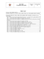 Quy trình thử nghiệm thiết bị điện TRUNG THẾ