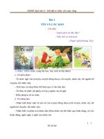 Giáo án ngữ văn 6 sách kết nối tri thức cả năm